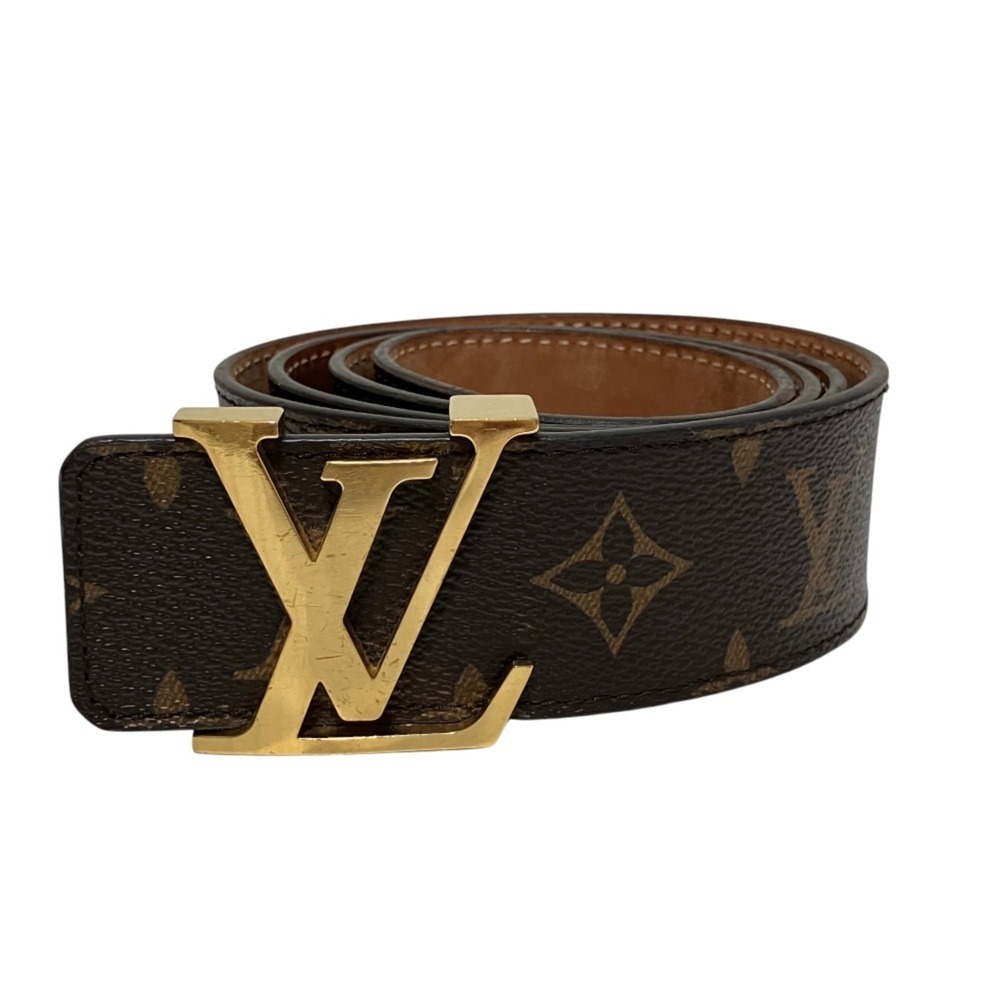 Louis Vuitton Monogram Ceinture LV Initial Belt M9608, Size 90cm (36inch), Br...